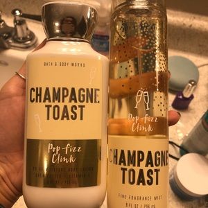 Bath and Body Works Champagne Toast Set